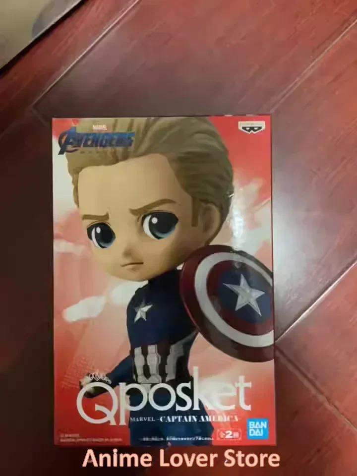 In Stock Bandai Original Banpresto MARVEL Qposket Avengers