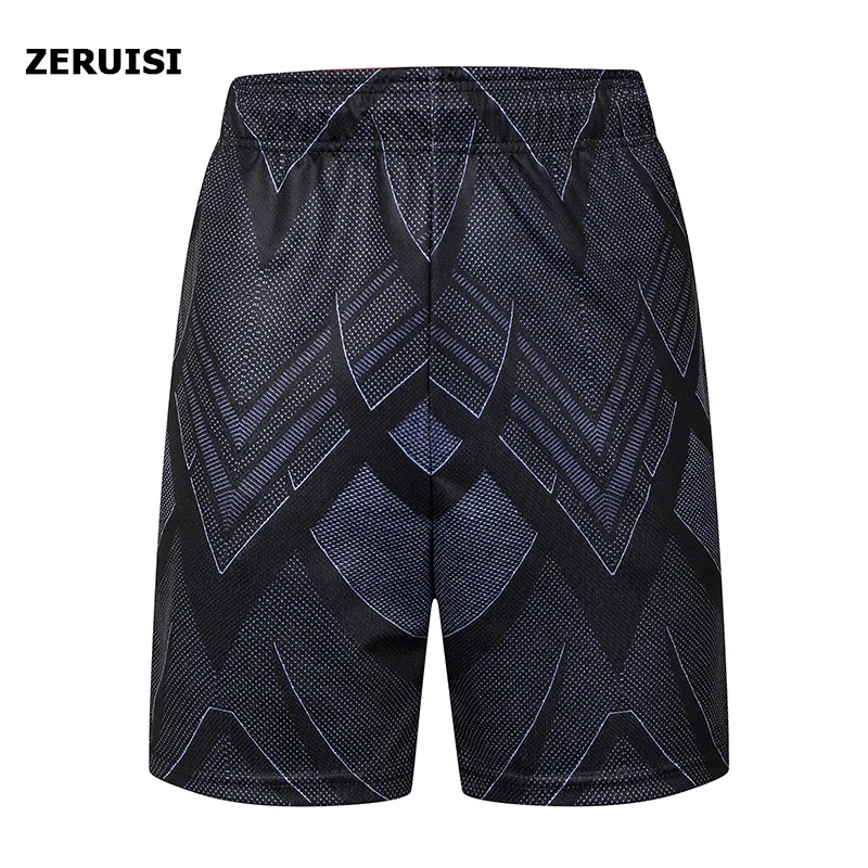 Celana Pendek Kasual Musim Panas Pria Printer 3D Pakaian Merek Pantai