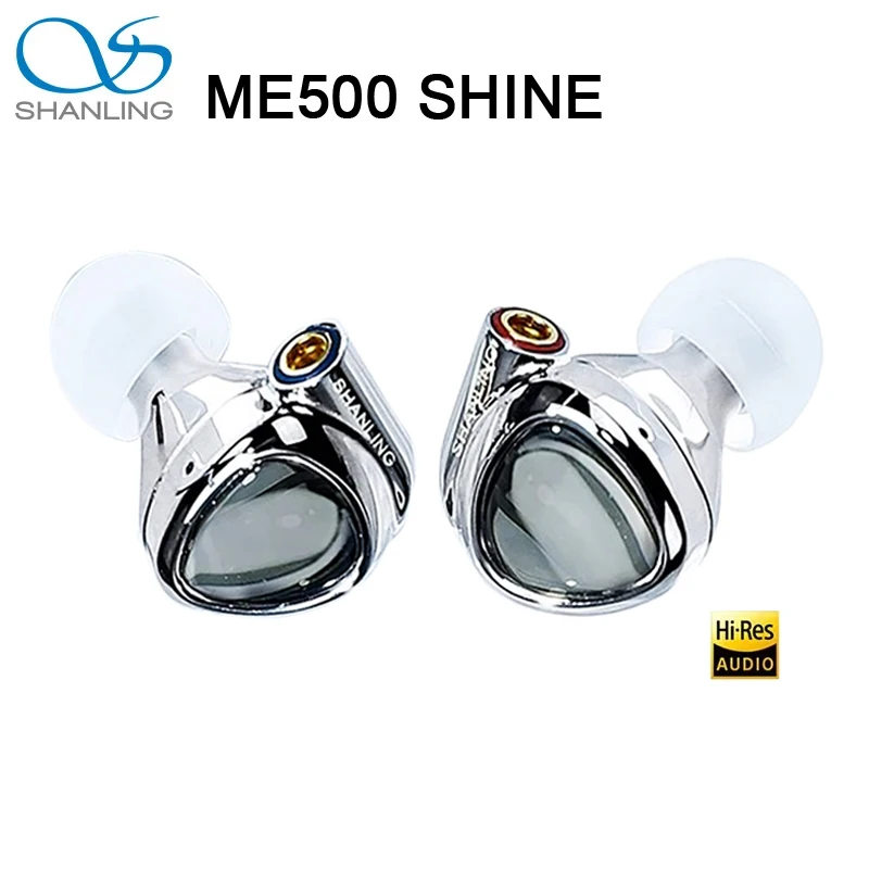 SHANLING ME500 SHINE インイヤーヘッドフォン 2BA + 1DD ハイブリッド 