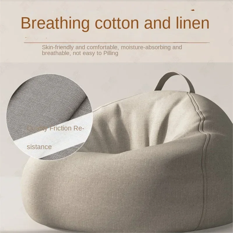 Lazy Sofa Bean Bag Sleepable Small Bedroom Living Room Balcony Tatami Backrest Cushion Single Sofa Chair Living Room Sofas