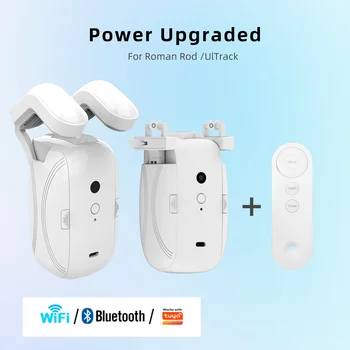 Smart Home Automatic Curtain Robot WiFi Bluetooth Electric Intelligence Curtain Pusher APP Control Alexa Google Voice