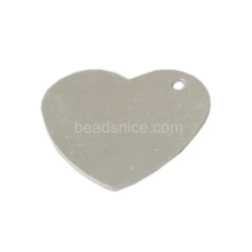 

Beadsnice 2Pcs Sterling Silver Blanks Tags Stamping Bridal Portrait Pendant
