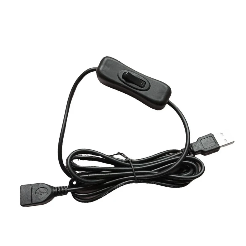USB Male to Female Extension Cable with Power Switch