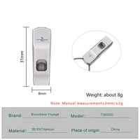 Titanium Whistle Sports Training Treble Outdoor Emergency Survival Whistle Loud voice Long Transmission Distance 2