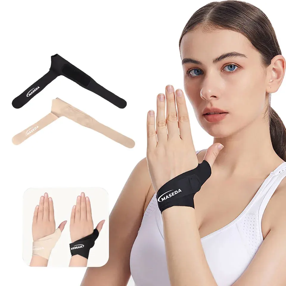 

1Pcs Wrist Thumb Brace Ultra-thin Compression Wrist Straps Thumb Support for Tendonitis, Tenosynovitis, Carpal Tunnel Arthritis