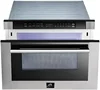 24" Inch. Microwave Drawer Oven with Touch Open Door - 1.2 Cubic Feet Electric Oven Capacity - Stainless Steel Child Safety Lock 4