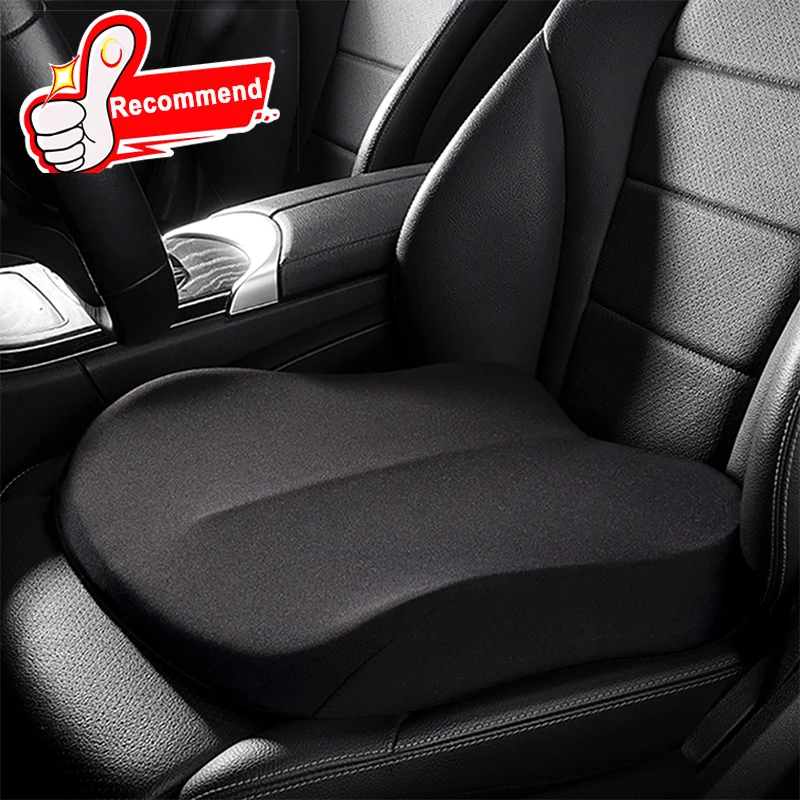 Car Booster Seat Cushion Memory Foam Heightening Car Drive Seat Pillow For Short  People Butt Reliever Seat Protector Pad Cushion - AliExpress