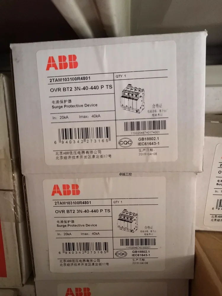 

1 шт. Новый ABB OVR BT2 3N-40-440 P TS
