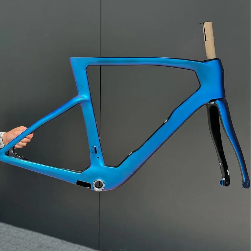 F Carbon Frameset Road Bike Disc Brake T1100 Ultralight Di2 Ready