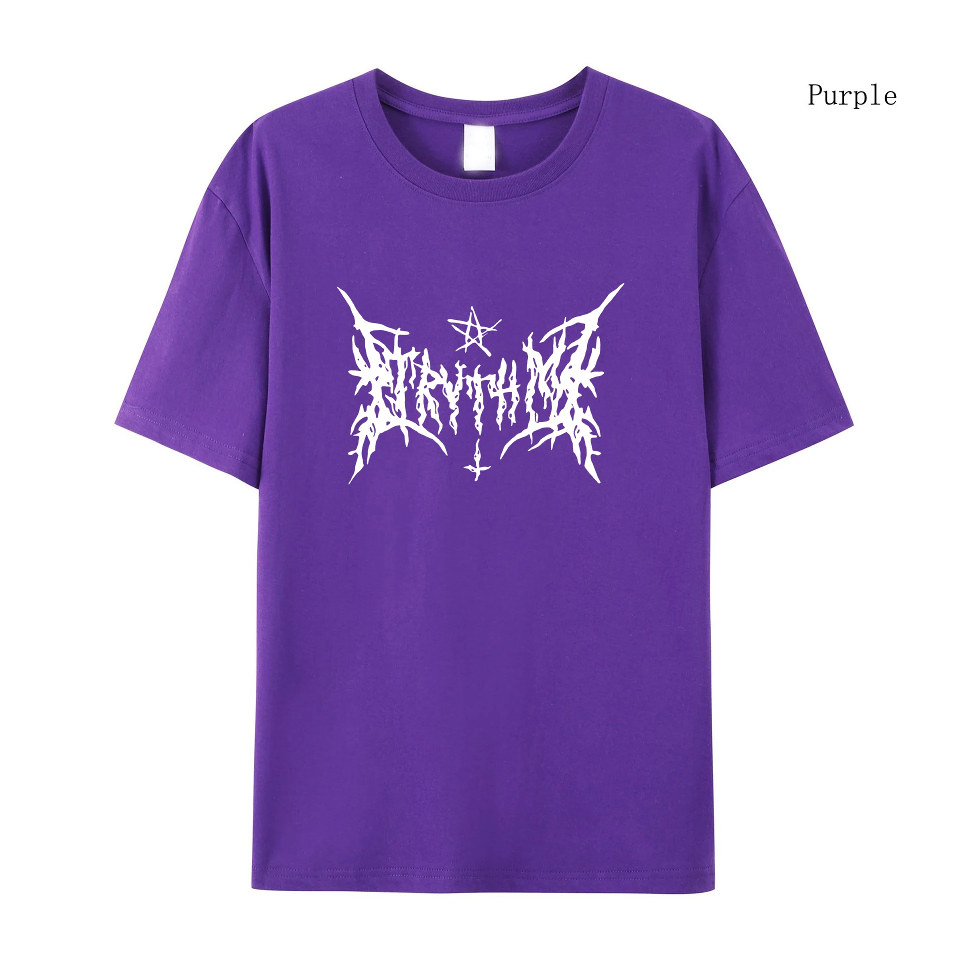 

Women's Summer Short sleeved T-shirt Women Streetwear Gothic Letter Y2k Short sleeved T-shirt Short sleeved T-shirt Tops