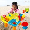 25Pcs Kids Sand And Water Activity Table Sensory Play Table Kids with Accessories For Outdoor Beach Pirate Ship Child Play Table 1