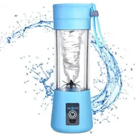 Rechargeable Portable Smoothies Blender - Mini Personal Juicer for Shakes and Smoothies, USB Charging, Cordless Travel Blender B 4