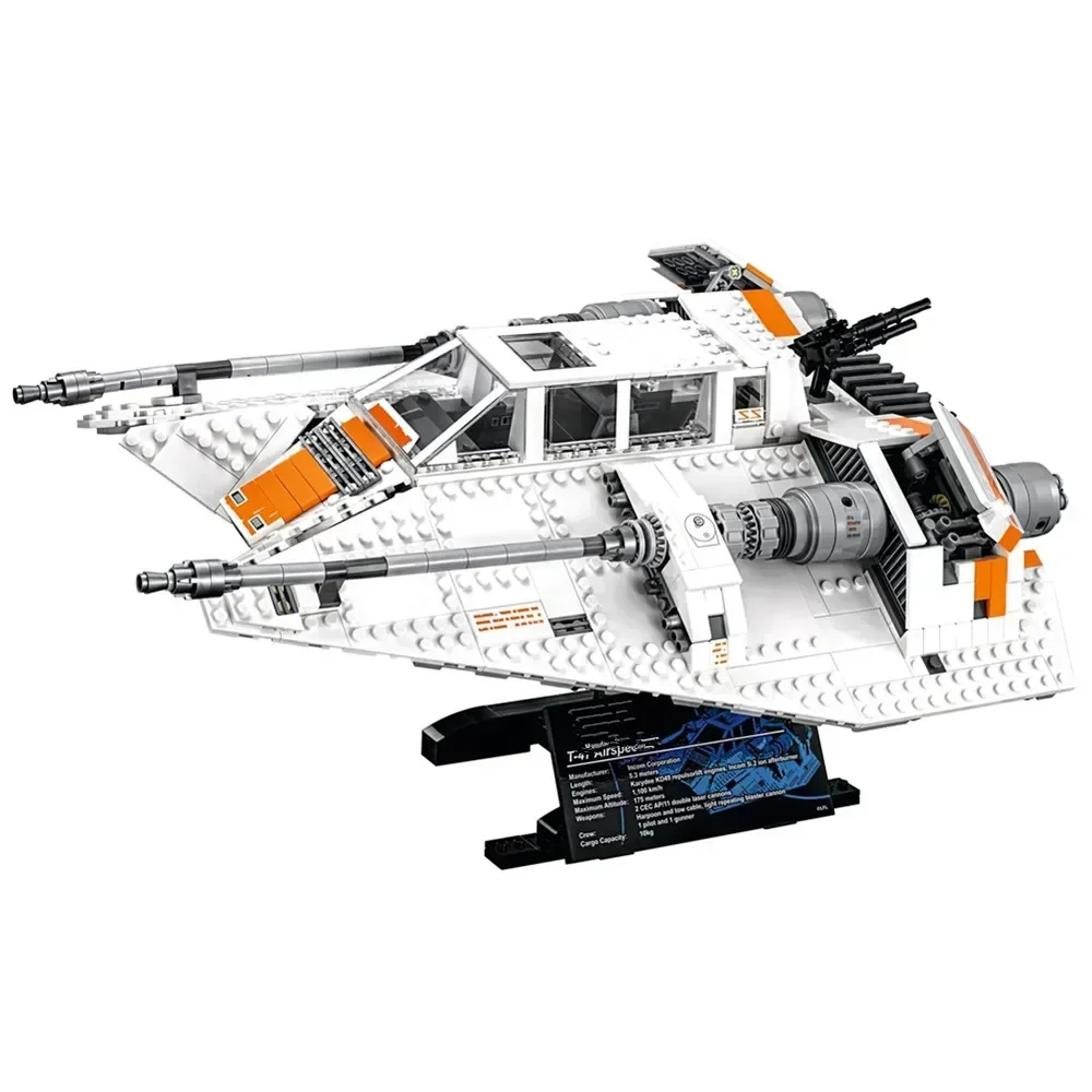 Star Plan Speeder Building Blocks Compatible 75144 Reproduce Snow Battle Fighter Bricks Toys Christmas Gifts for Friends 1703Pcs building block toys building toy set