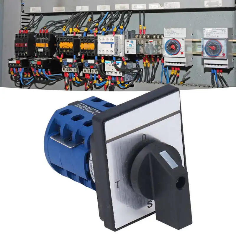 

BERM Cam Changeover Switch Current Transfer Cam Selector 3 Phase 4 Wire CA10