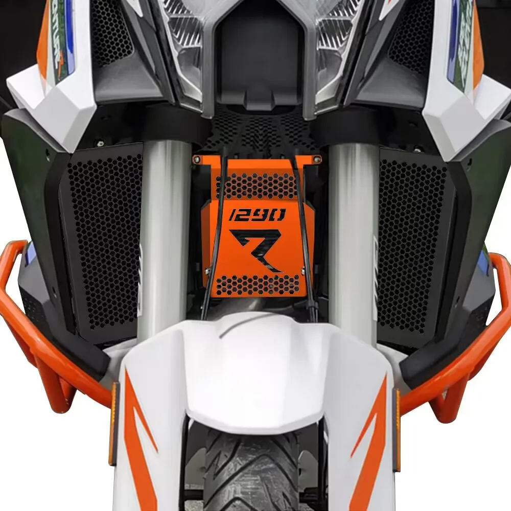 Super Adventure 1290S/R Protection De Grille De Radiateur De Moto Compatible Avec 1290 Super Adventure ADV S R 2020 2021 2022 2023 (taille : Noir Sans Logo-03