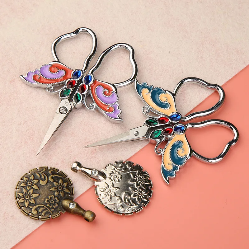 

Топ, винтажные швейные ножницы для шитья, рукоделие, европейский стиль, ножницы для резки ткани