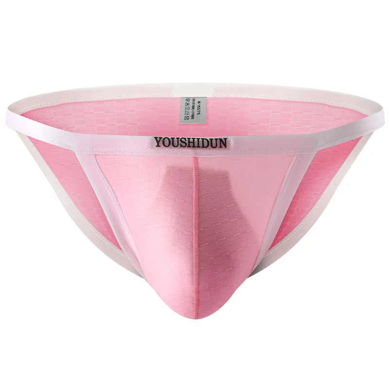 Men's low waisted narrow edged sexy underwear, bikini triangle pants