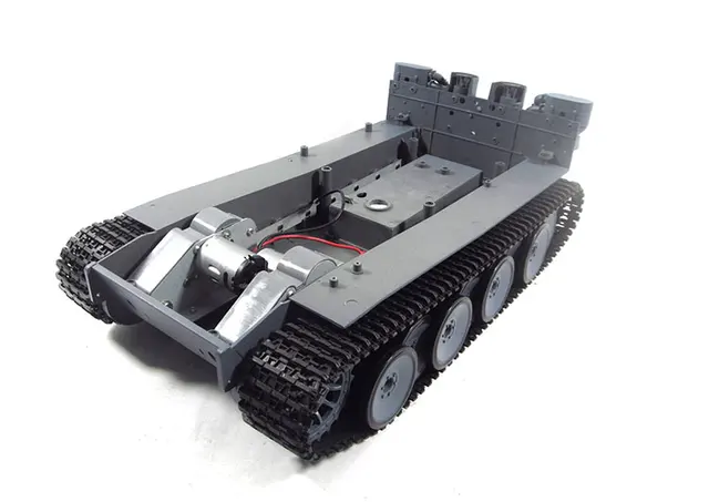 金属製ラジコンタンクシャーシ 金属製ラジコンタンクシャーシ : 戦車