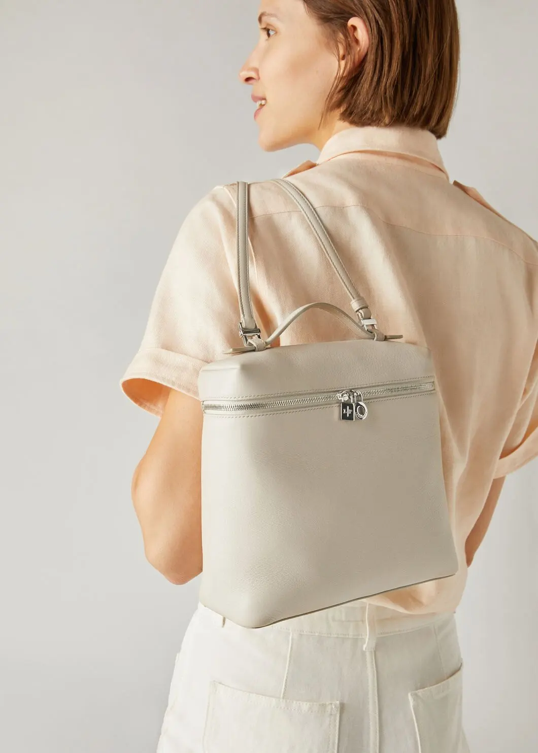 

True belt lychee logo L23.5 shoulder bag fashion handbag backpack LP