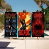 Rock Singer A-AC D-DC Band Towel Microfiber Beach Towel Absorbent Quick dry Soft Yoga Swimming Resort Mountain Climbing Towel 1