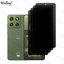 Premium Privacy Tempered Glass Screen Protector with Camera Shield - Anti - Spy, 6.67 inch - Motorola Edge 70 (4 Front Glass)