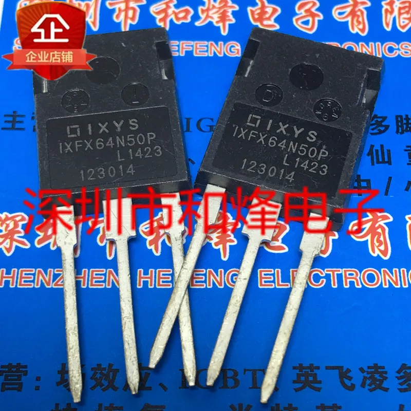 

5PCS-10PCS IXFX64N50P TO-247 500V 64A NEW AND ORIGINAL ON STOCK