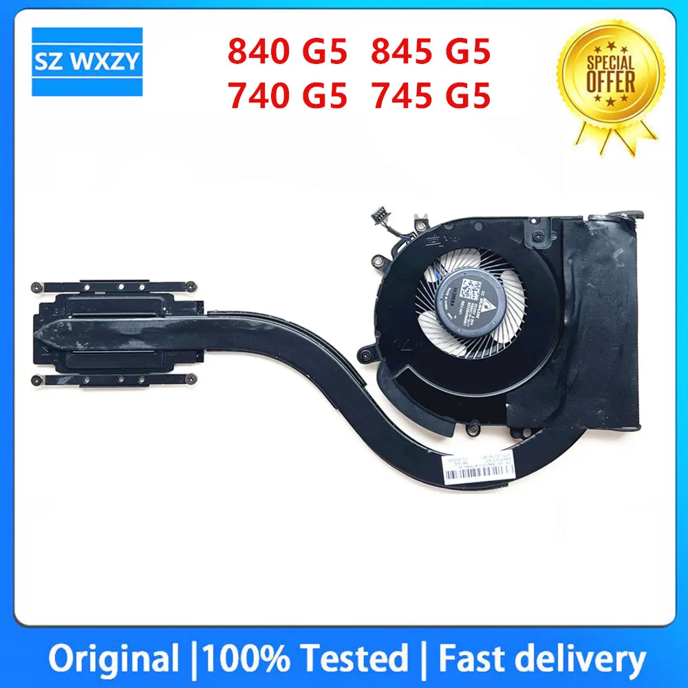 Ensemble Dissipateur Thermique + Ventilateur HP L42745-001 Pour T740 (neuf Déballé)
