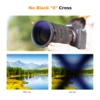K&F Concept Nano-C Variable ND2-32&CPL 2In 1 Filter (1-5 Stops) 49mm 52mm 58mm 67mm 72mm 77mm 82mm No Black "X" Cross 6