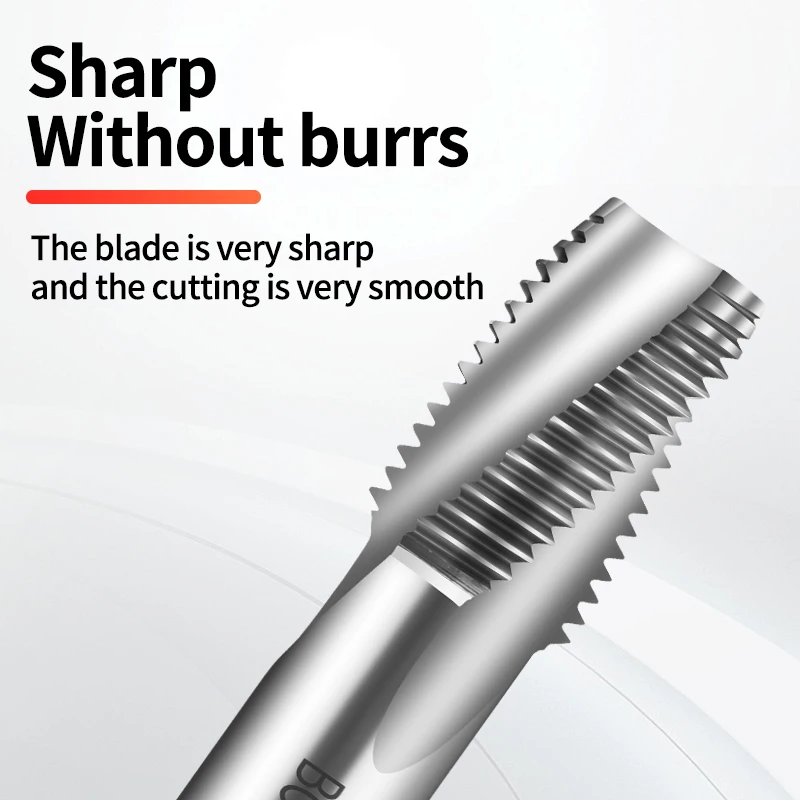 HSSE-35 JIS Standard TIN Coating Pipe Spiral Fluted Tap PS PF G BSP RP 1/16 1/8 1/4 3/8 1/2 Machine