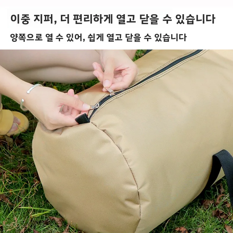 대용량 야외 캠핑 텐트 장비 보관 가방 피크닉 테이블 및 의자 보관 핸드백 두꺼운 방수 가방