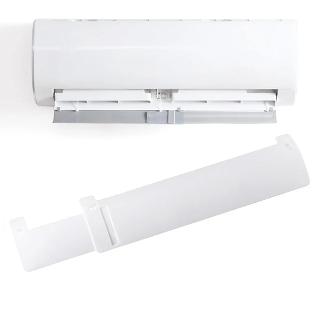 Déflecteur de vent rétractable pour climatiseur, réglable, anti-soufflage direct, guide d'air, déflecteur coupe-vent refroidi par air pour chambre à coucher 1