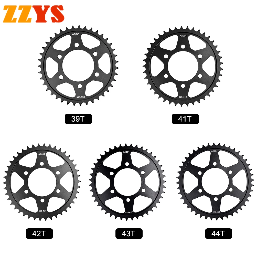 

1pc 525 39T 41T 42T 43T 44T Rear Sprocket Gear Wheel Cam For Kawasaki ZX-10R ZX10R ZX 10R Ninja 1002 ABS ZX1002 ZX1002E ZX1002F