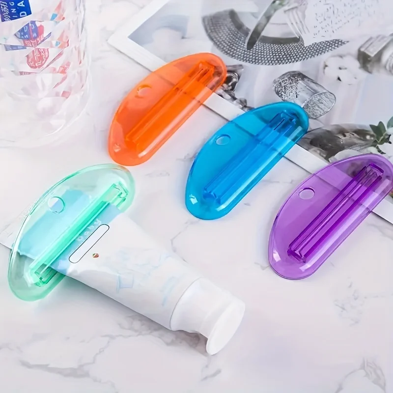 4PCS Manual Toothpaste Squeeze Clip - Perfect for Facial Cleansers and Hand Creams, A Universal Clip for Squeezing Toothpaste