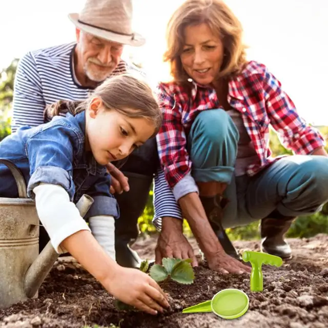 Növényi Vetőmag Állítható Ültetvényes Kézzel Tartott Virág Füves Növény Kerti Multifunkciós Vetési Adagoló Szerszámok Acce - Image 5