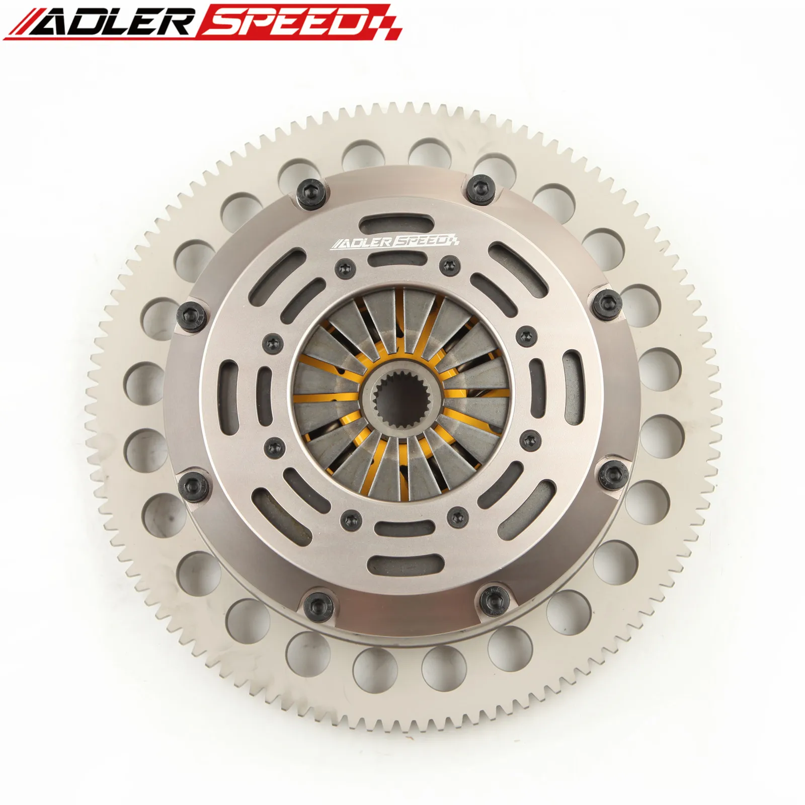 ADLERSPEED 레이싱 스트리트 트윈 디스크 클러치 키트 (토요타 4Runner 픽업 셀리카 ST GT GTS 2.2L 2.4L용) - 도로 주행 가능 고성능 클러치