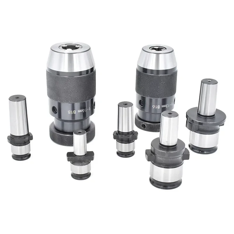 

Keyless Self tightening drill chuck B12 B18 GT12 B16 GT24 TC820 adapter sleeve quick chuck drilling machine tools