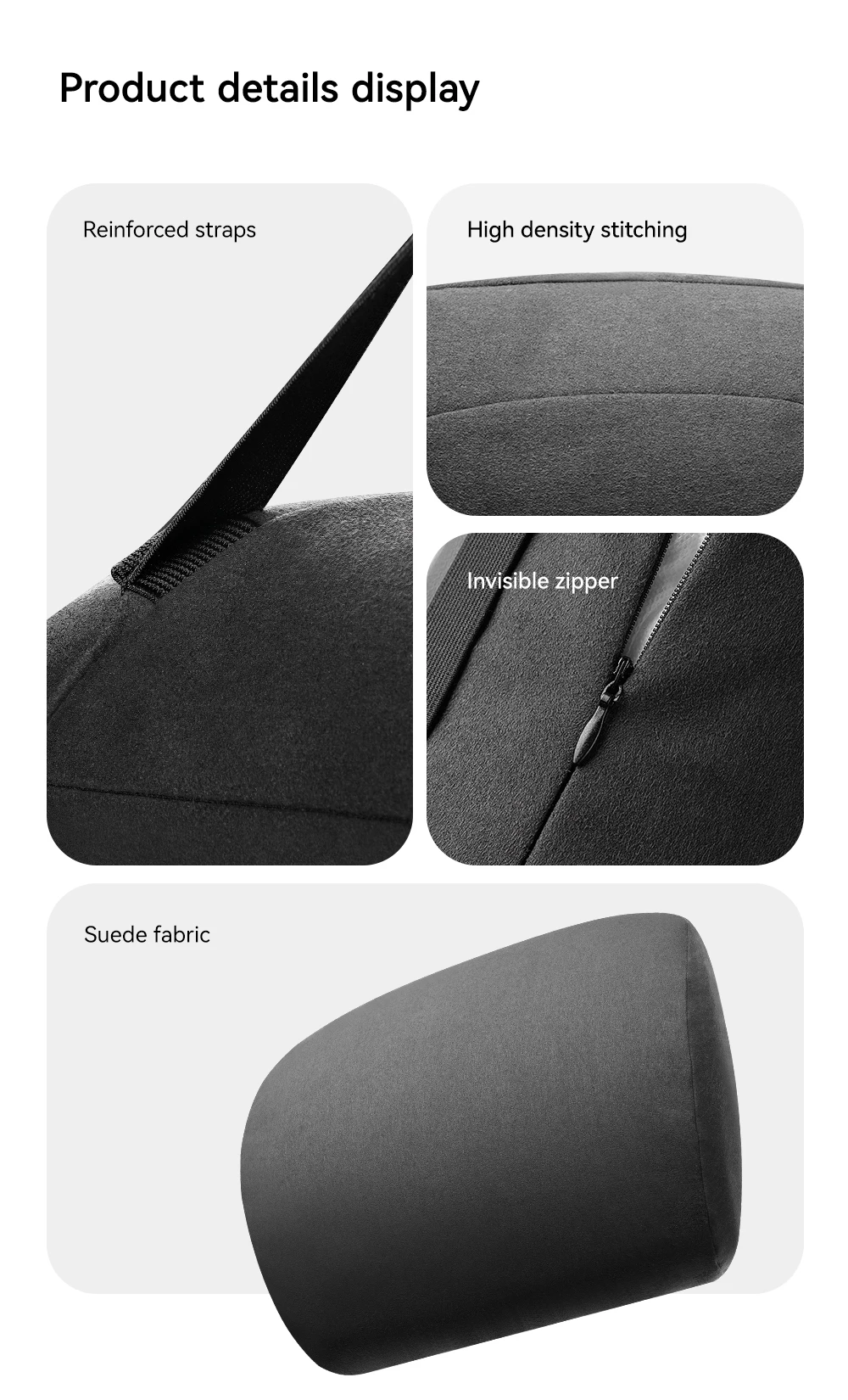 For Various car models biological cotton Neck Pillow Protection Lumbar Backrest