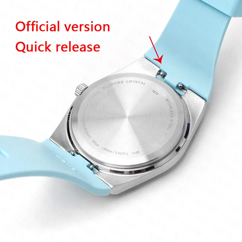 FRSWEQY Cinturino In Silicone Curvo In Gomma For 20mm 22mm Adatto For Omega Adatto For Tissot Adatto For Casio Adatto For Huawei Adatto For Samsung Uomo Sport Impermeabile Ricambio(3,20mm - Foto 7