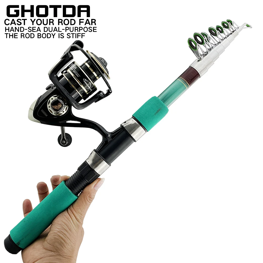 Jigging Saltwater Fishing Rod and Reel Combo 1.8M 3.6M Spinning Rod for