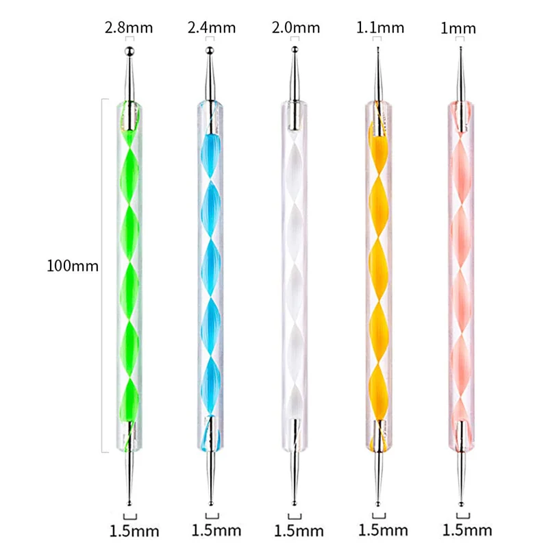 Description Picture 5 of item5/20Pcs Nail Art Brushes Set Professional Nail Supplies For Acrylic UV Gel Drawing Dotting Manicure Design Tools Accessorie