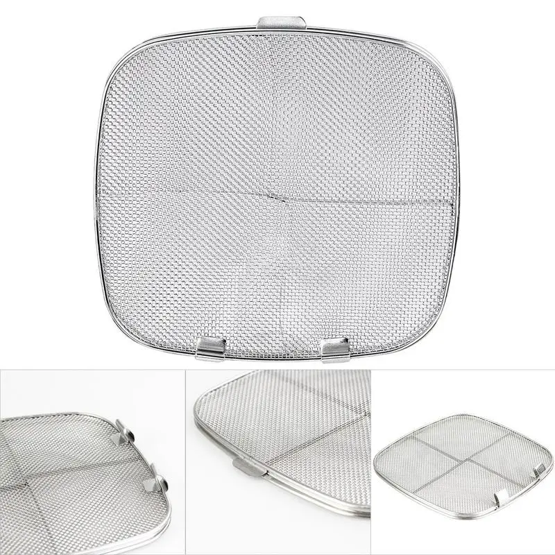 Stainless Steel Splatter Shield 5-in-1 Indoor Grill Accessories For AG301