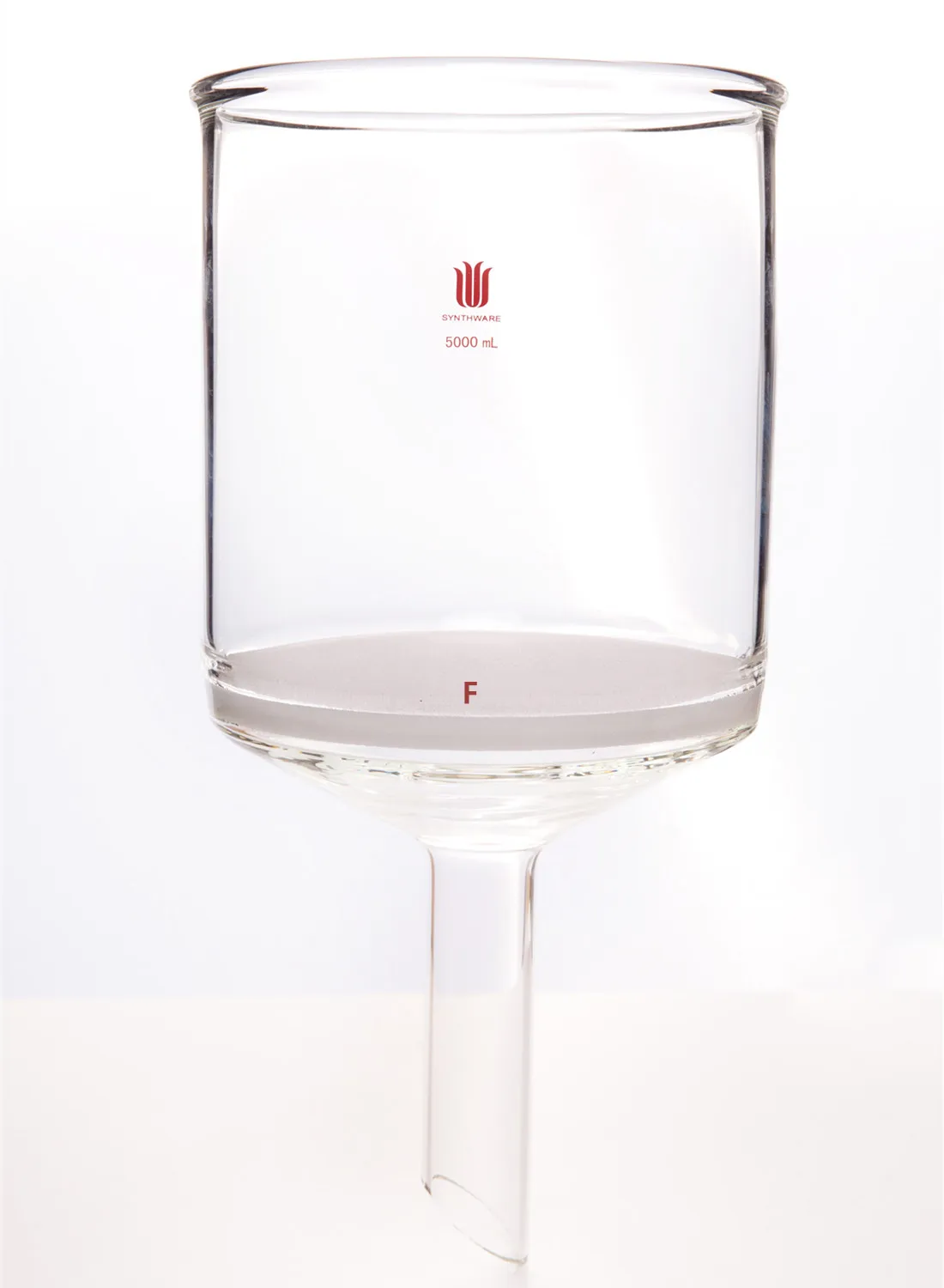 F605000F 필터 깔때기. Buchner, 용량: 5000ml, 디스크 O.D:180mm..