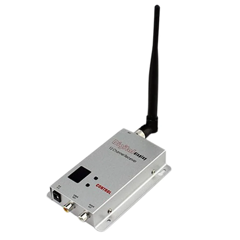 

FPV 1.2Ghz 1.2G 8CH 1500Mw Wireless AV Sender TV Audio Video Transmitter Receiver Combo for QAV250 250 FPV RC(B)
