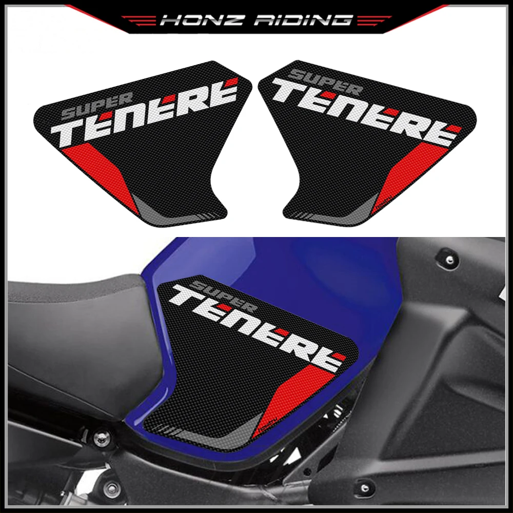 For Yamaha Super Tenere XT1200Z 2012-2020 Sticker Motorcycle Accessorie Side Tank Pad Protection Knee Grip Mats for honda cbr 1000rr 2012 2016 sticker motorcycle accessorie side tank pad protection knee grip traction