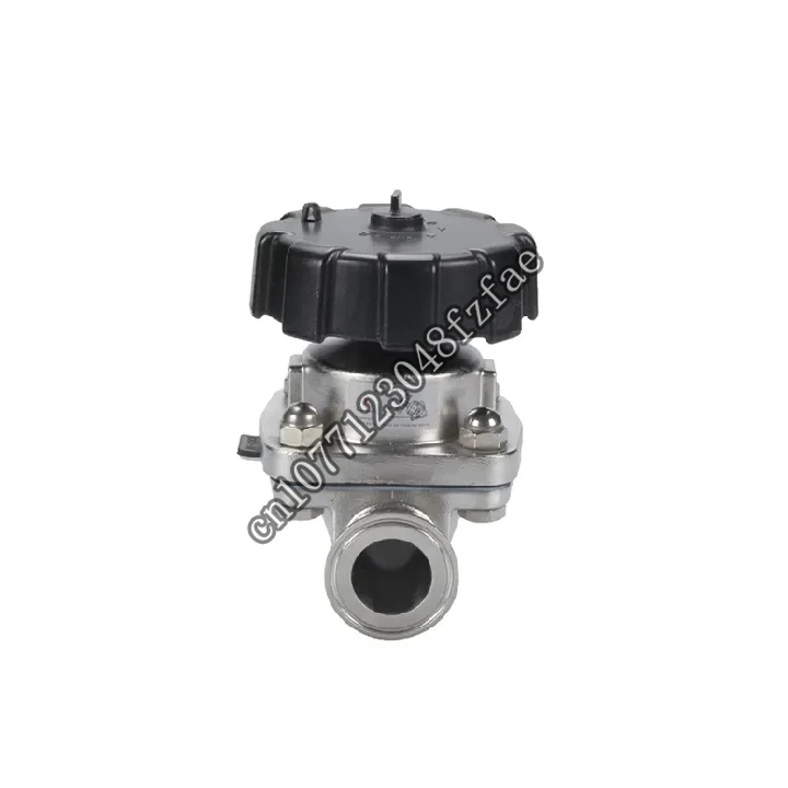 

QINFENG Sanitary Stainless Steel SS316L PTFE Membrane 1.5" Manual Clamped Diaphragm Valve For Beverage