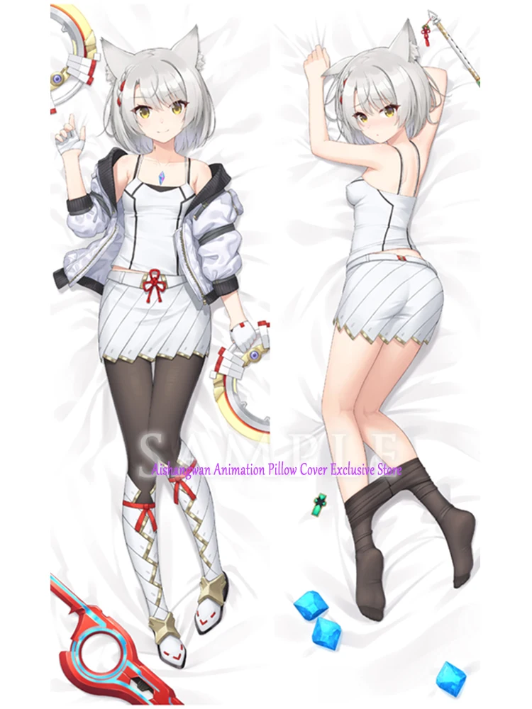 

Dakimakura Anime Pillow Cover Beautiful Girl Double Sided Print 2Way Cushion Bedding Festival Gifts Gifts