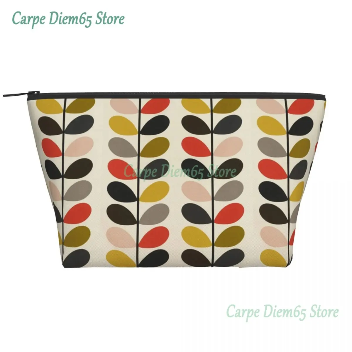 

Orla Kiely Multi Stem Cosmetic Bag Women Cute Large Capacity Flowers Floral Abstract Makeup Case Beauty Storage Toiletry Bags