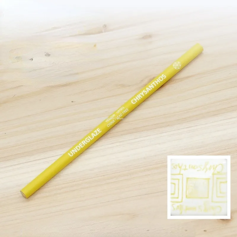 Yellow Underglaze Pencil