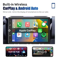 ESSGOO Autoradio 10,4 Pouces Écran Tactile IPS Rotatif 90° Simple 1 DIN Apple Carplay Android Auto Sans Fil USB AUX TF FM Bluetooth Mirror Link Commande au Volant Écran Tactile 5