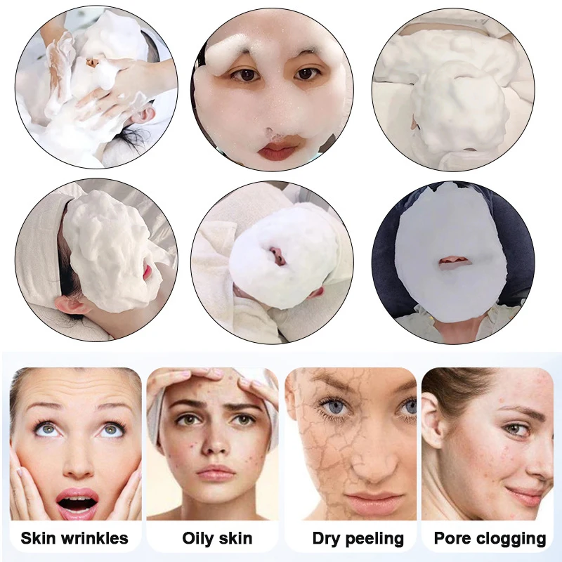 2025 Magic Oxygen Bubble Machine Deep Clean Tender White Skin Cleansing Mites Beauty Facial Rejuvenation Japan Management Device 2